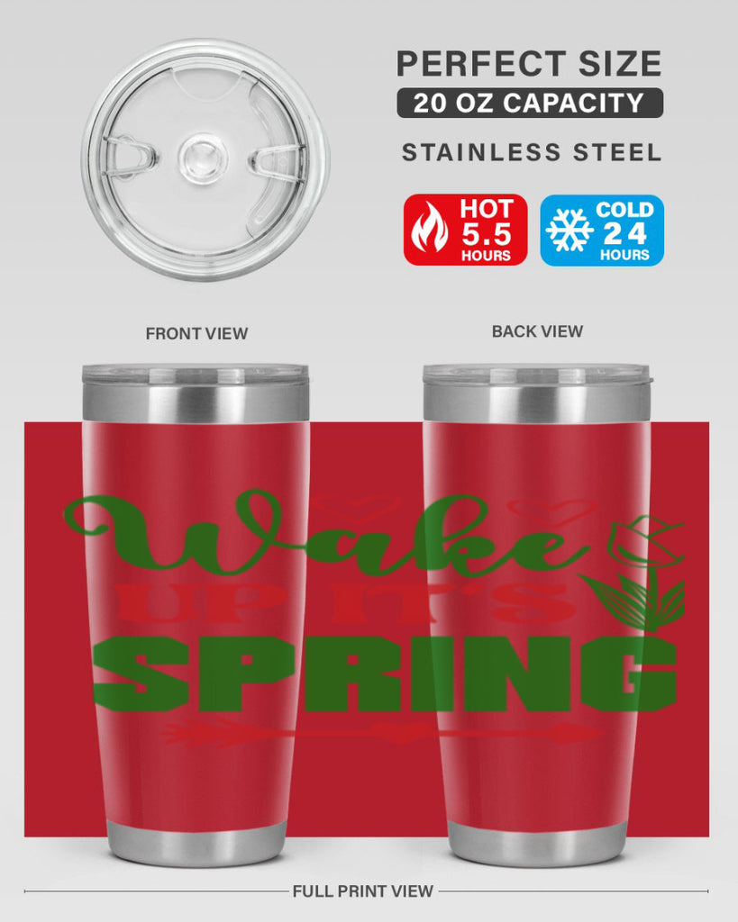 Wake Up Its Spring 562#- spring- Tumbler