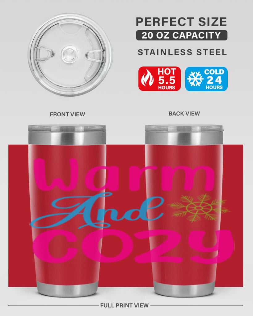 Warm And Cozy 446#- winter- Tumbler