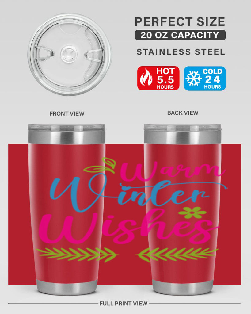 Warm Winter Wishes 450#- winter- Tumbler