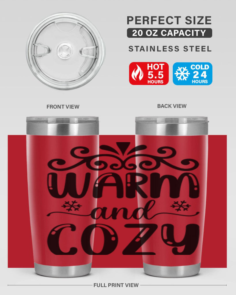 Warm and Cozy 460#- winter- Tumbler