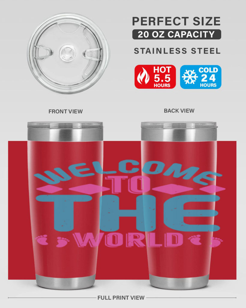 Welcome to the world Style 162#- baby- tumbler