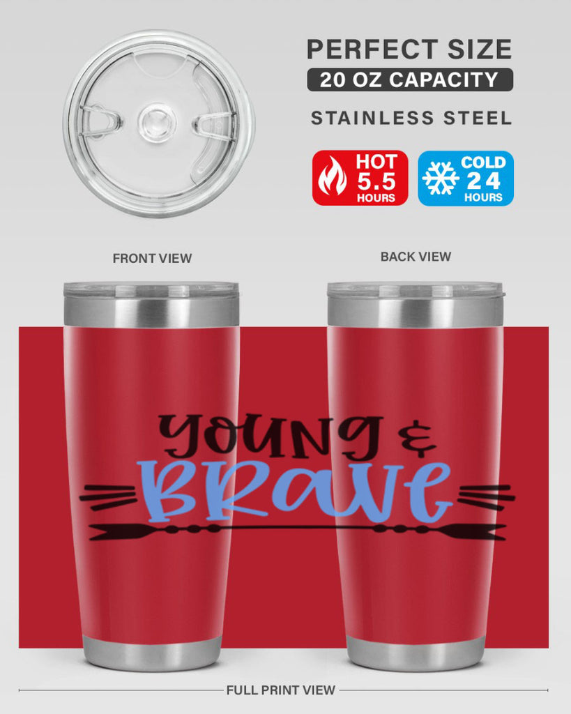 Young Brave Style 11#- baby- tumbler