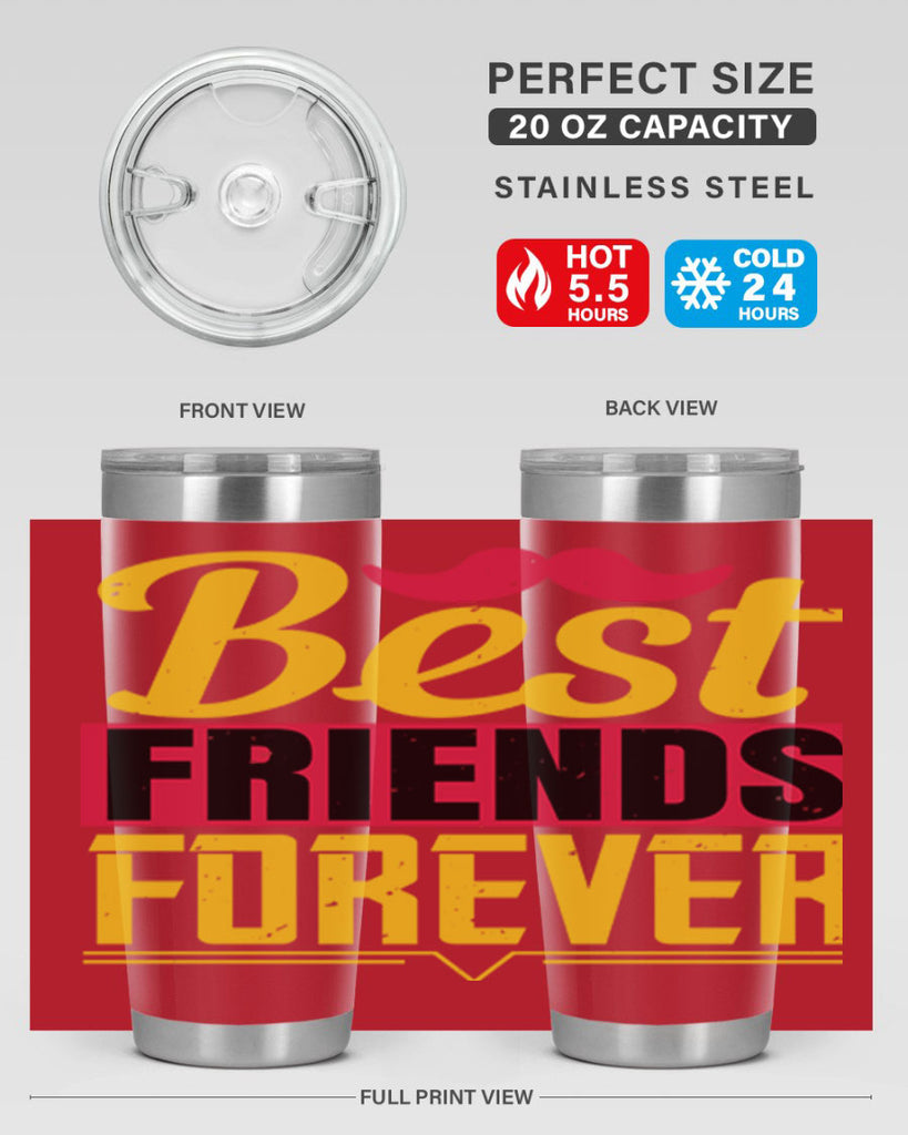 best friends forever 133#- fathers day- Tumbler