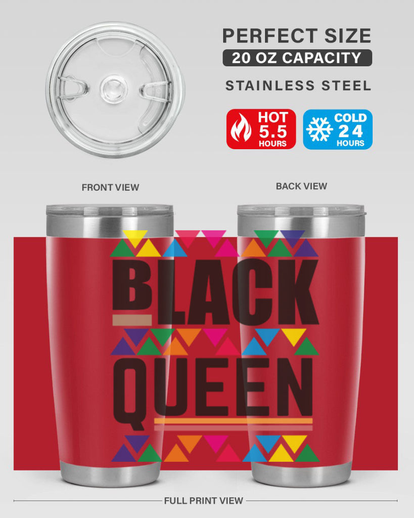 black queen- black words phrases- Cotton Tank