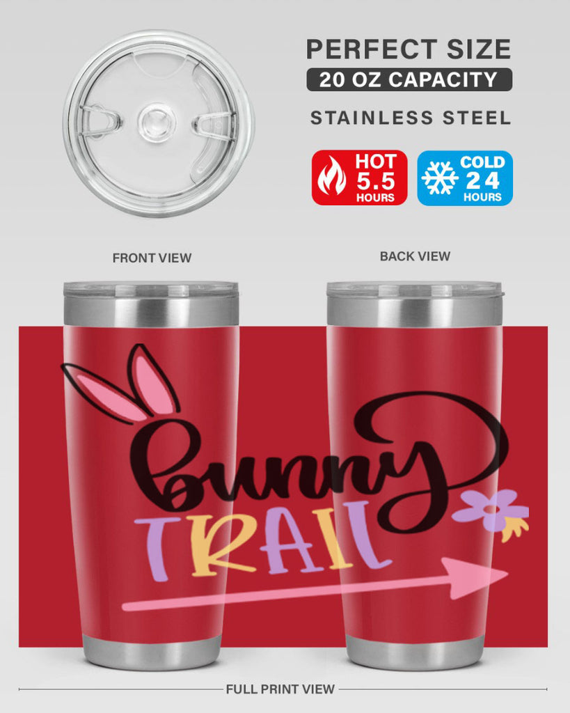 bunny trail 67#- easter- Tumbler