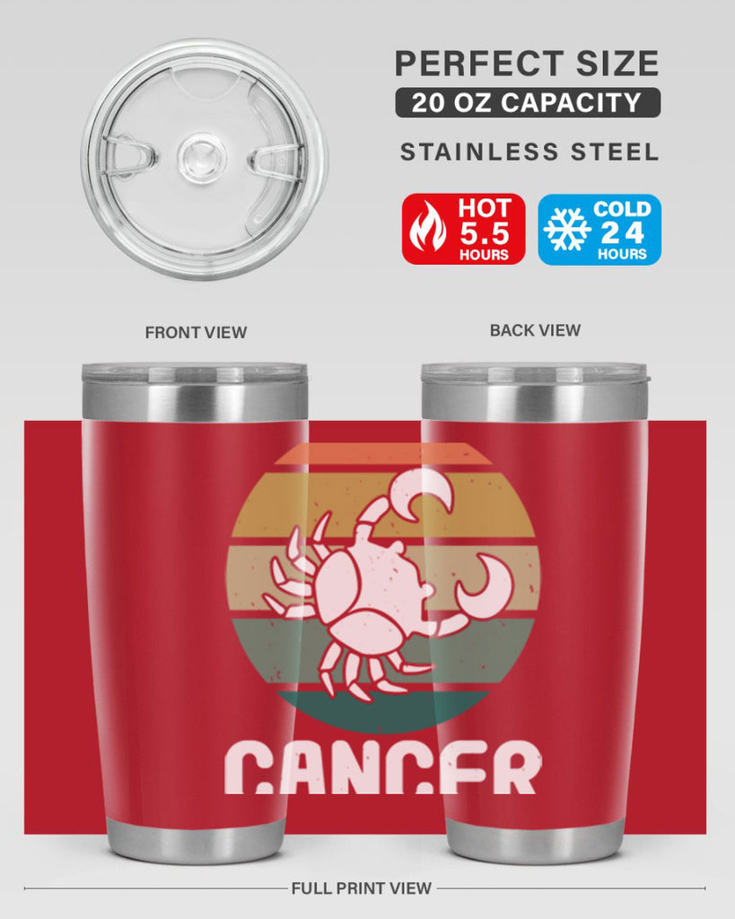 cancer 165#- zodiac- Tumbler