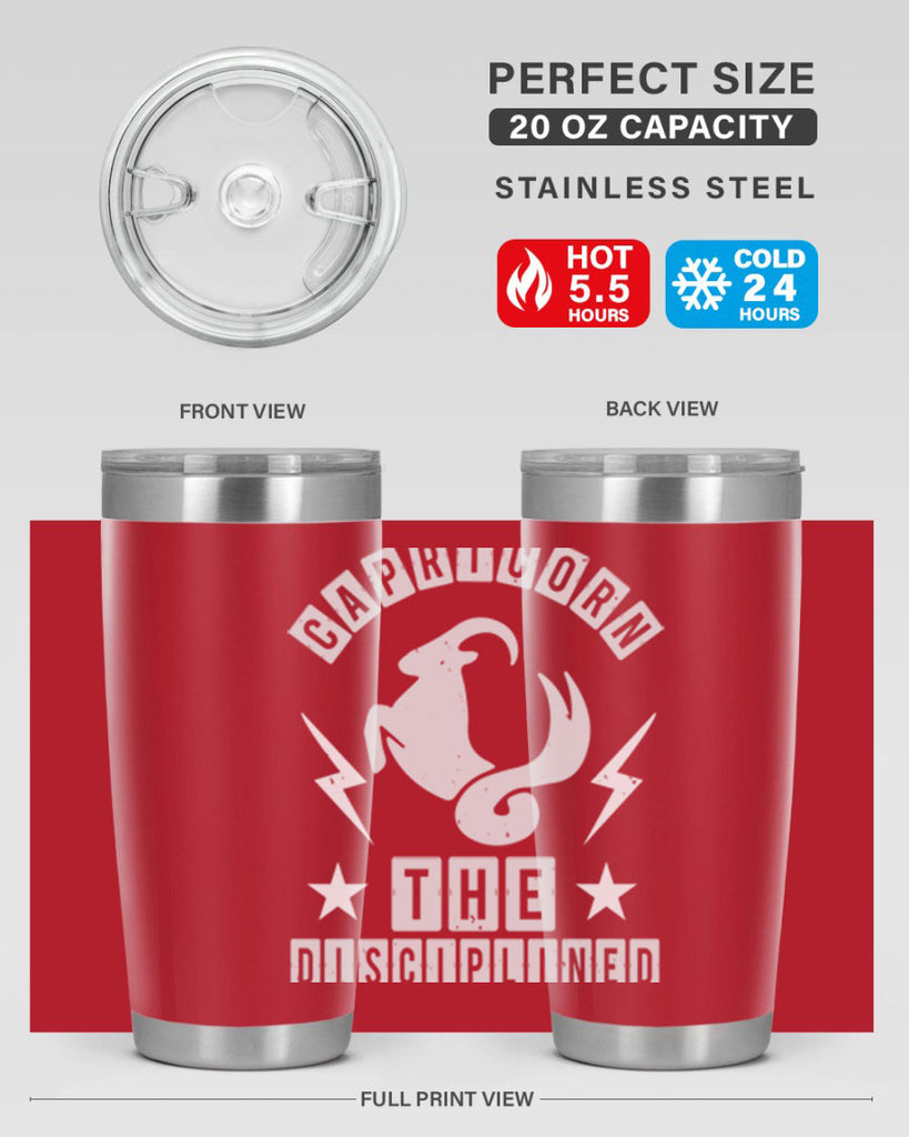 capricorn 183#- zodiac- Tumbler