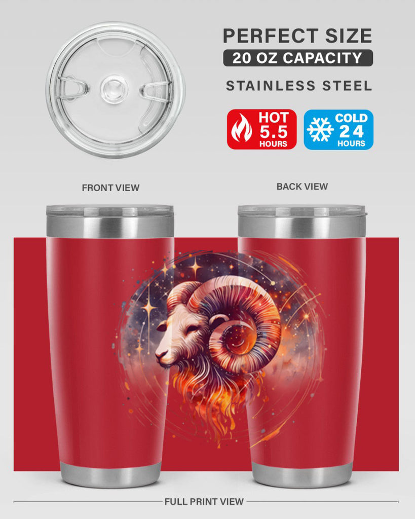 capricorn 214#- zodiac- Tumbler