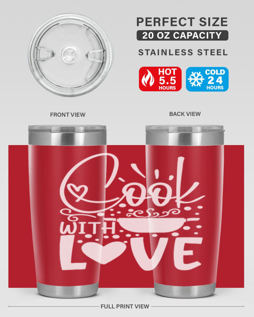 cook with love 44#- kitchen- Tumbler