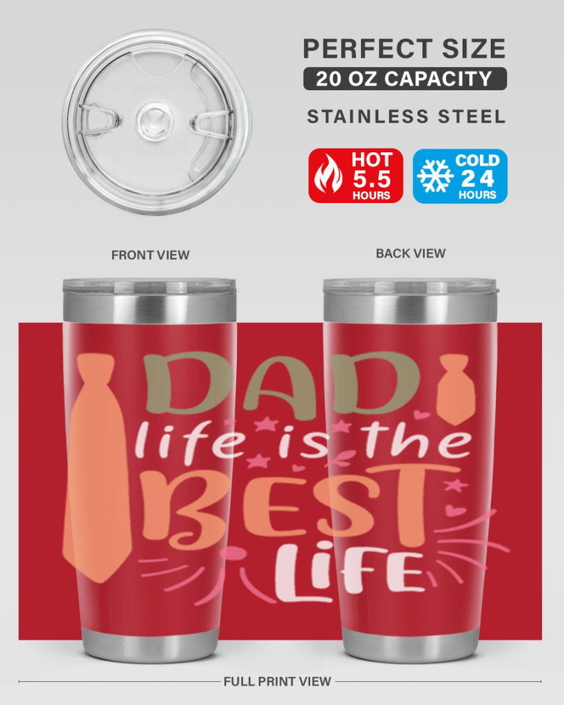 dad life is the best life 105#- fathers day- Tumbler
