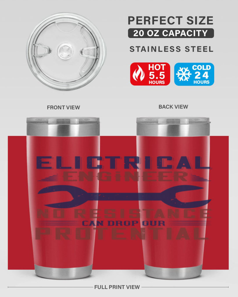 electrical engineer no resistance can drop our protential Style 18#- engineer- tumbler