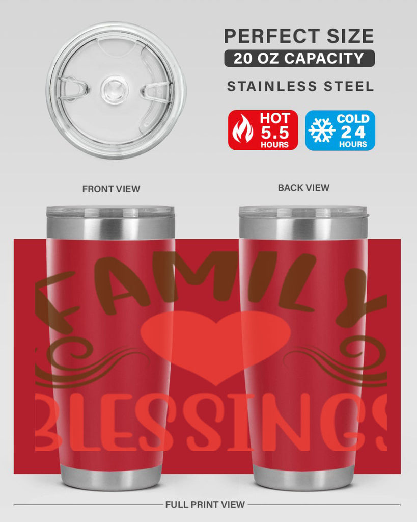 family blessings 169#- fall- Tumbler