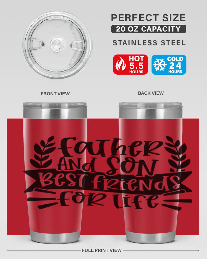 father and son best friends for life 52#- fathers day- Tumbler
