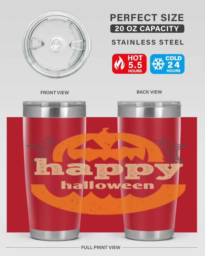 happy halloween 153#- halloween- Tumbler