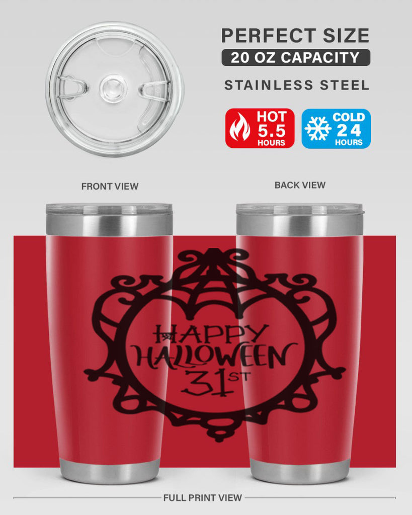happy halloween st 64#- halloween- Tumbler