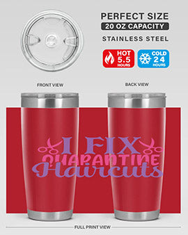 i fix quarantine haircuts Style 51#- corona virus- Tumbler