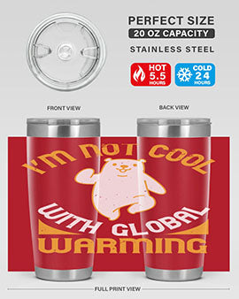 i’m not cool with global warming 18#- Bears- Tumbler