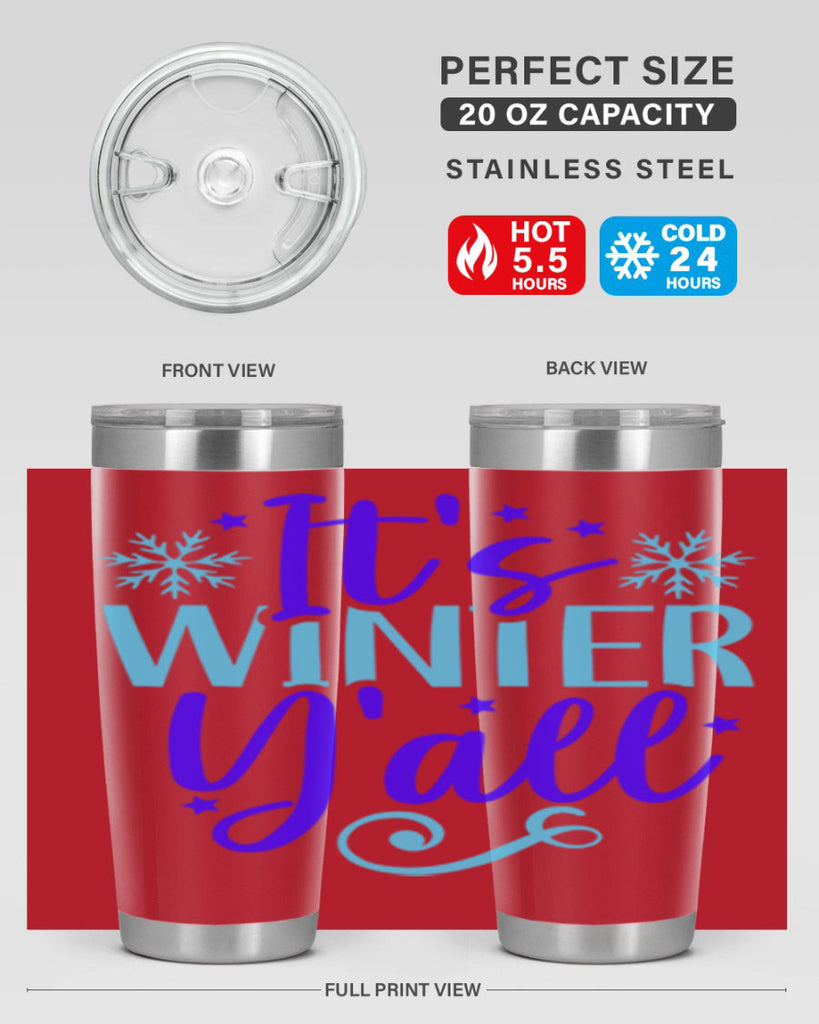 its winter yall 263#- winter- Tumbler