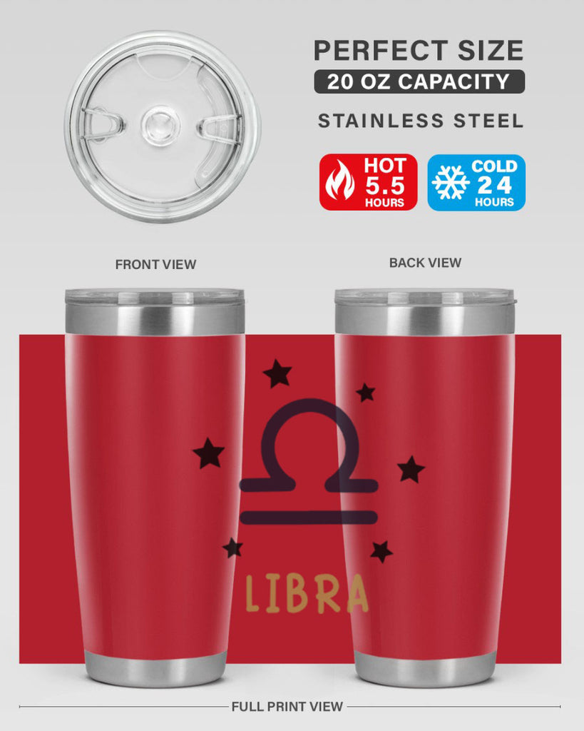 libra 336#- zodiac- Tumbler
