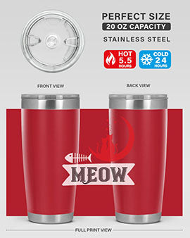 meow Style 70#- cat- Tumbler