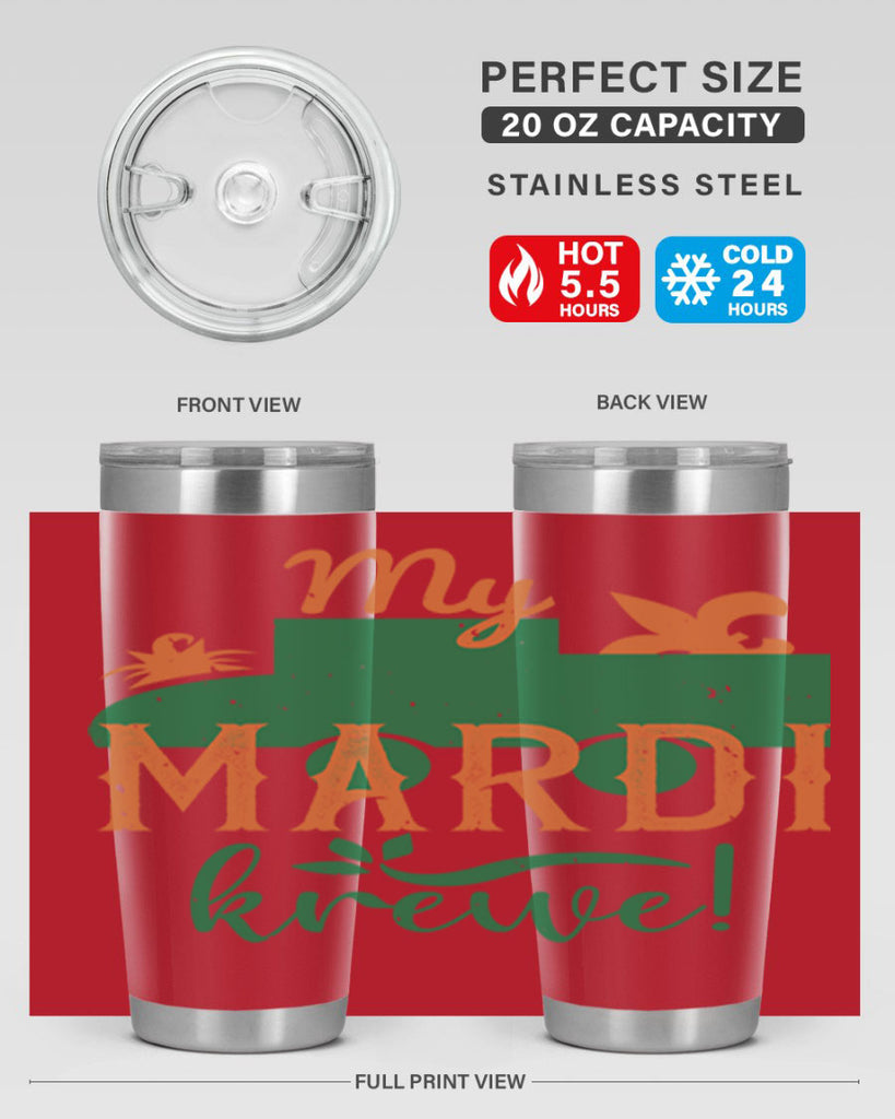 my mardi krewe 43#- mardi gras- Tumbler