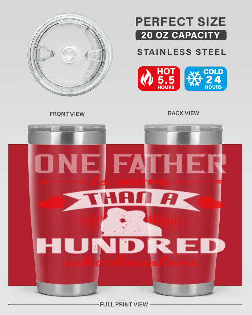 one father is more than 174#- fathers day- Tumbler