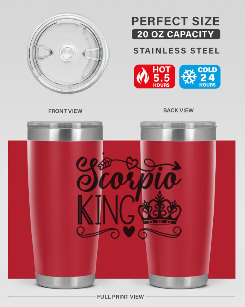 scorpio king 443#- zodiac- Tumbler