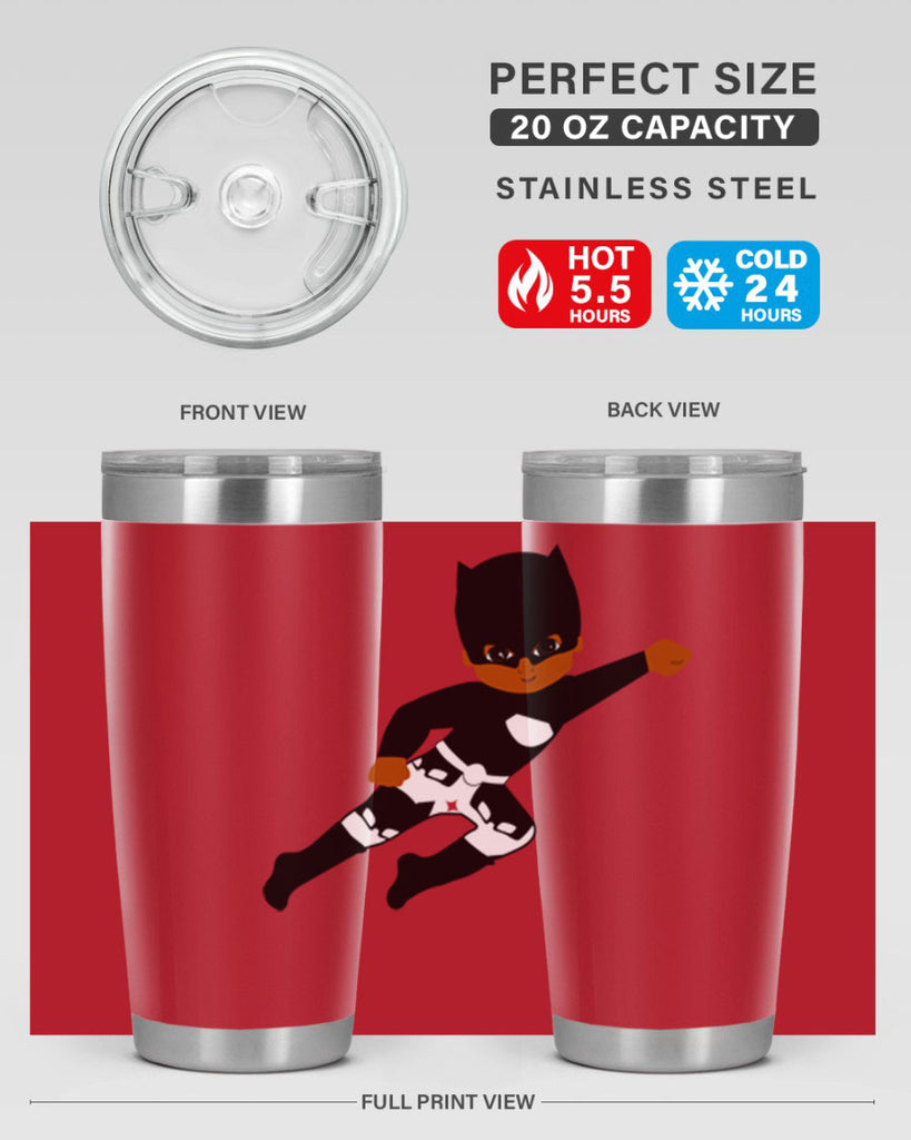 super kid 13#- black men - boys- tumbler