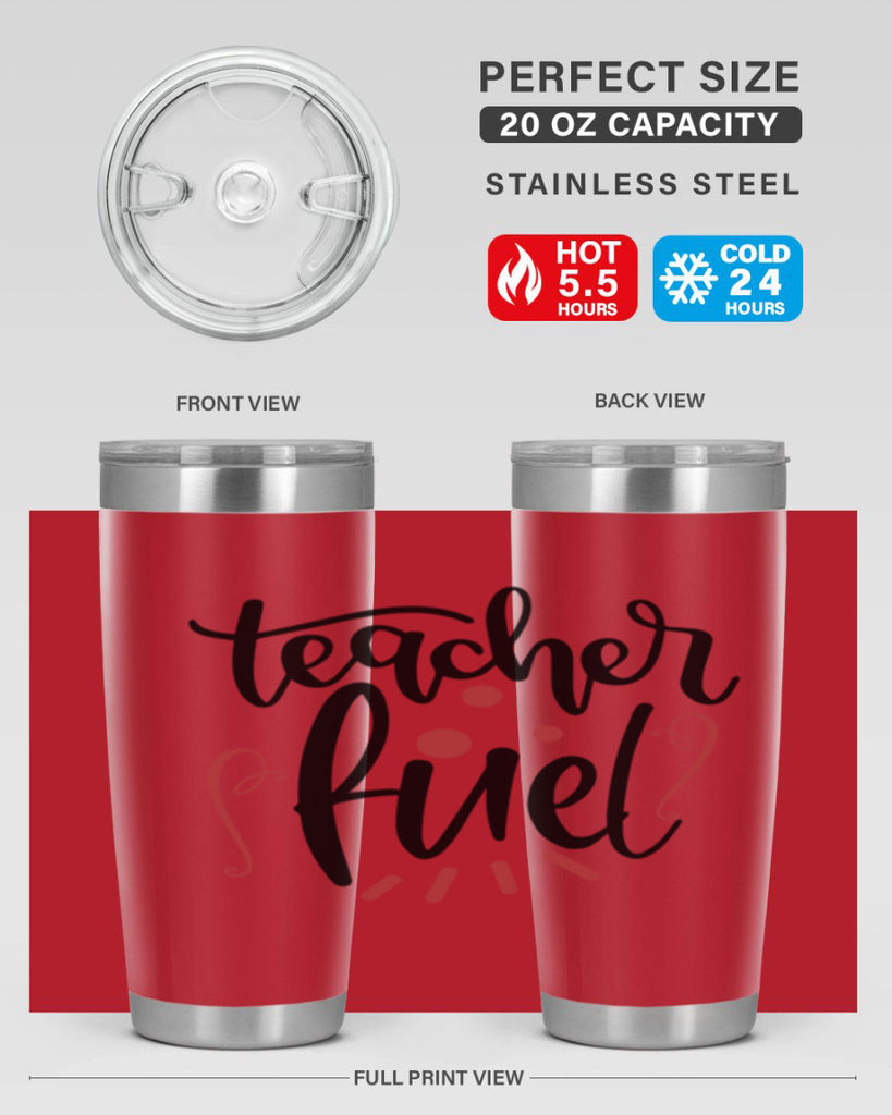 teacher fuel Style 144#- teacher- tumbler