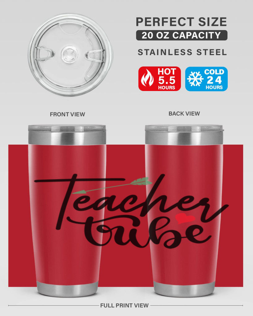 teacher tribe Style 139#- teacher- tumbler