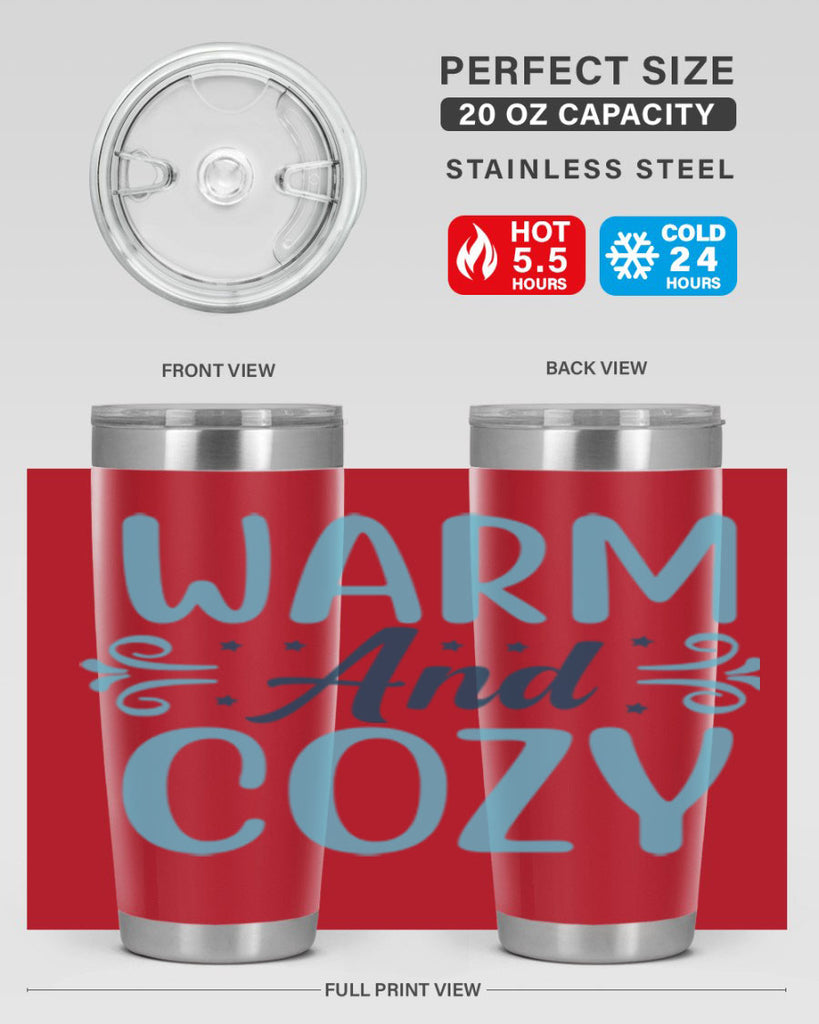 warm and cozy 444#- winter- Tumbler