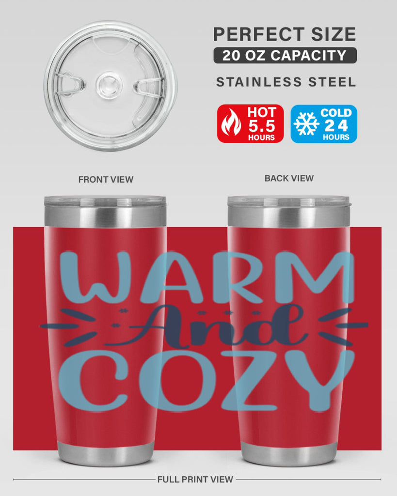 warm and cozy 445#- winter- Tumbler