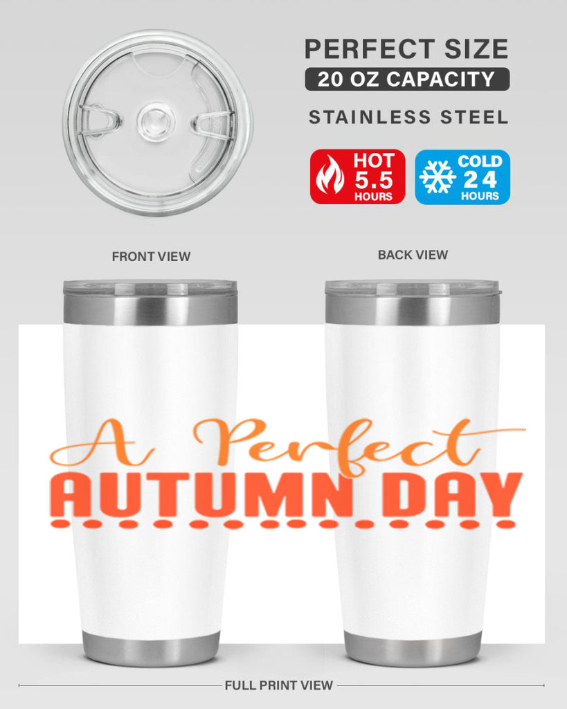 A Perfect Autumn Day Design 2#- fall- Tumbler