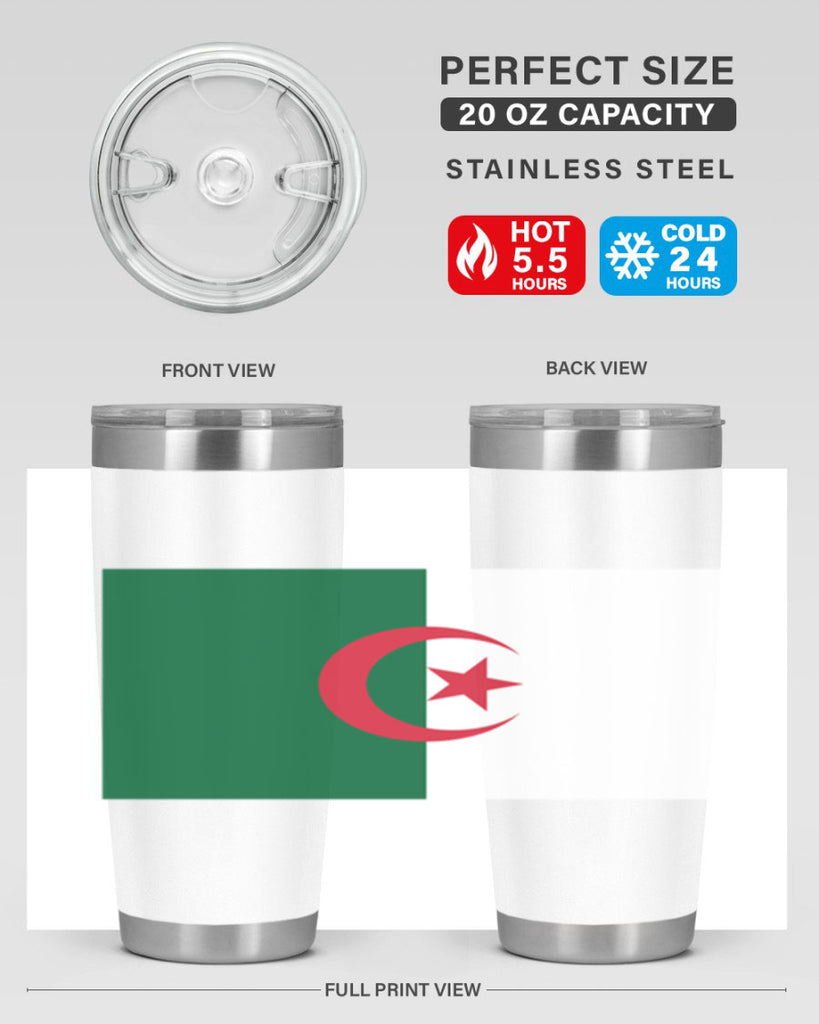 Algeria 195#- world flags- Tumbler