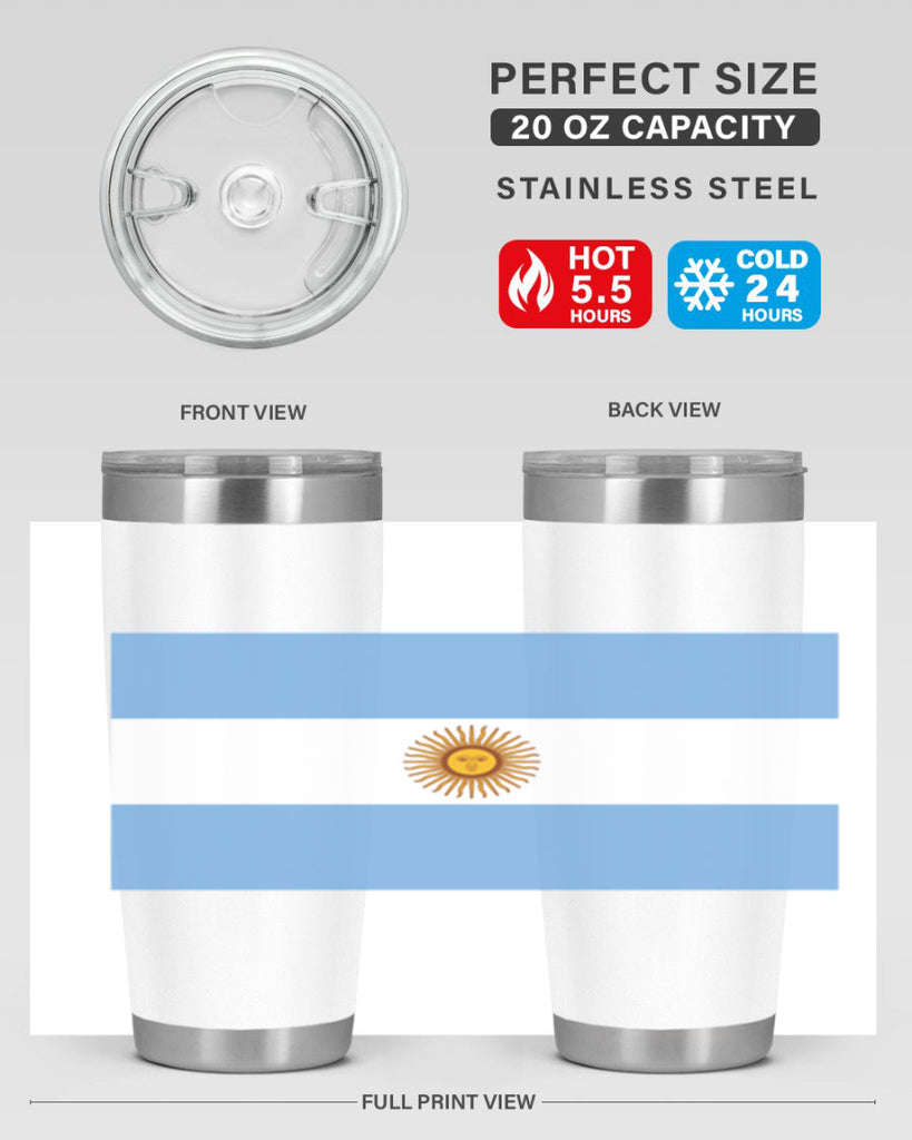 Argentina 191#- world flags- Tumbler