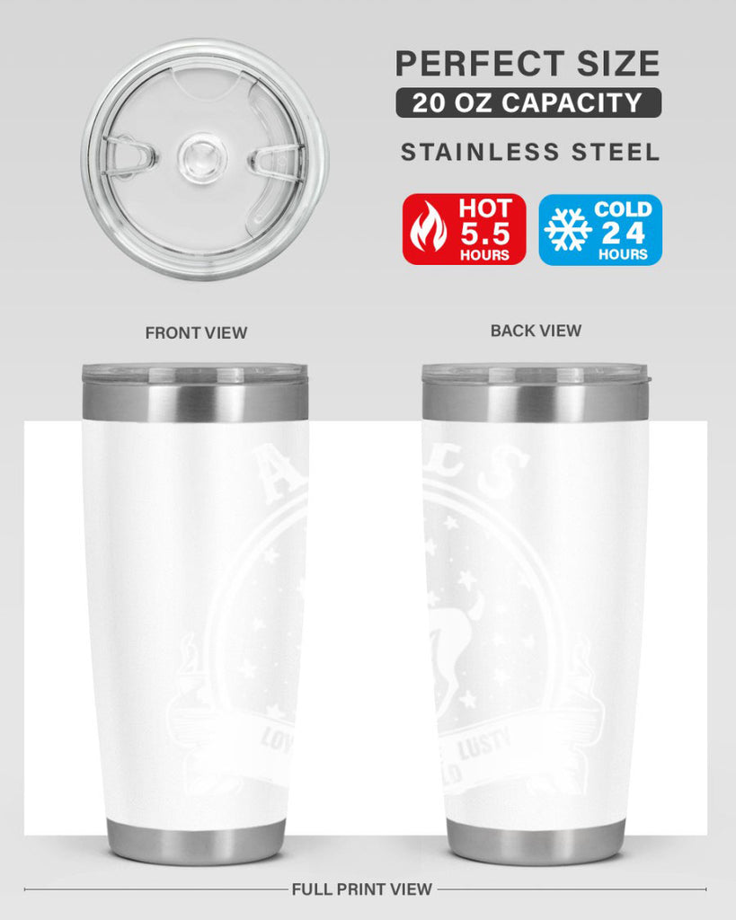 Aries 2#- zodiac- Tumbler