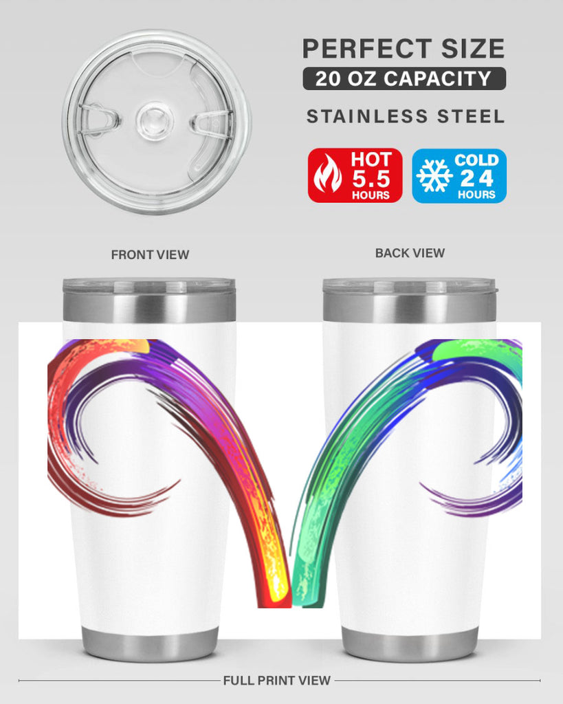 Aries 559#- zodiac- Tumbler