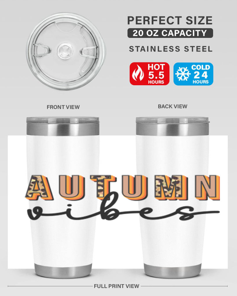 Autumn Vibes 37#- fall- Tumbler