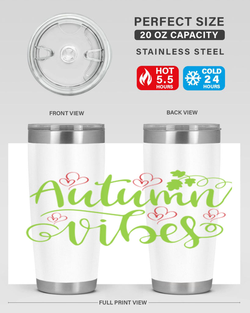 Autumn Vibes 40#- fall- Tumbler