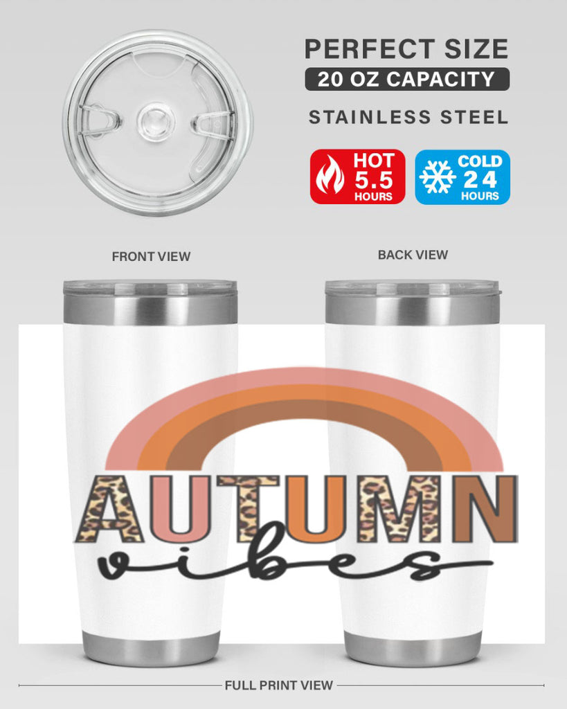 Autumn vibes 38#- fall- Tumbler