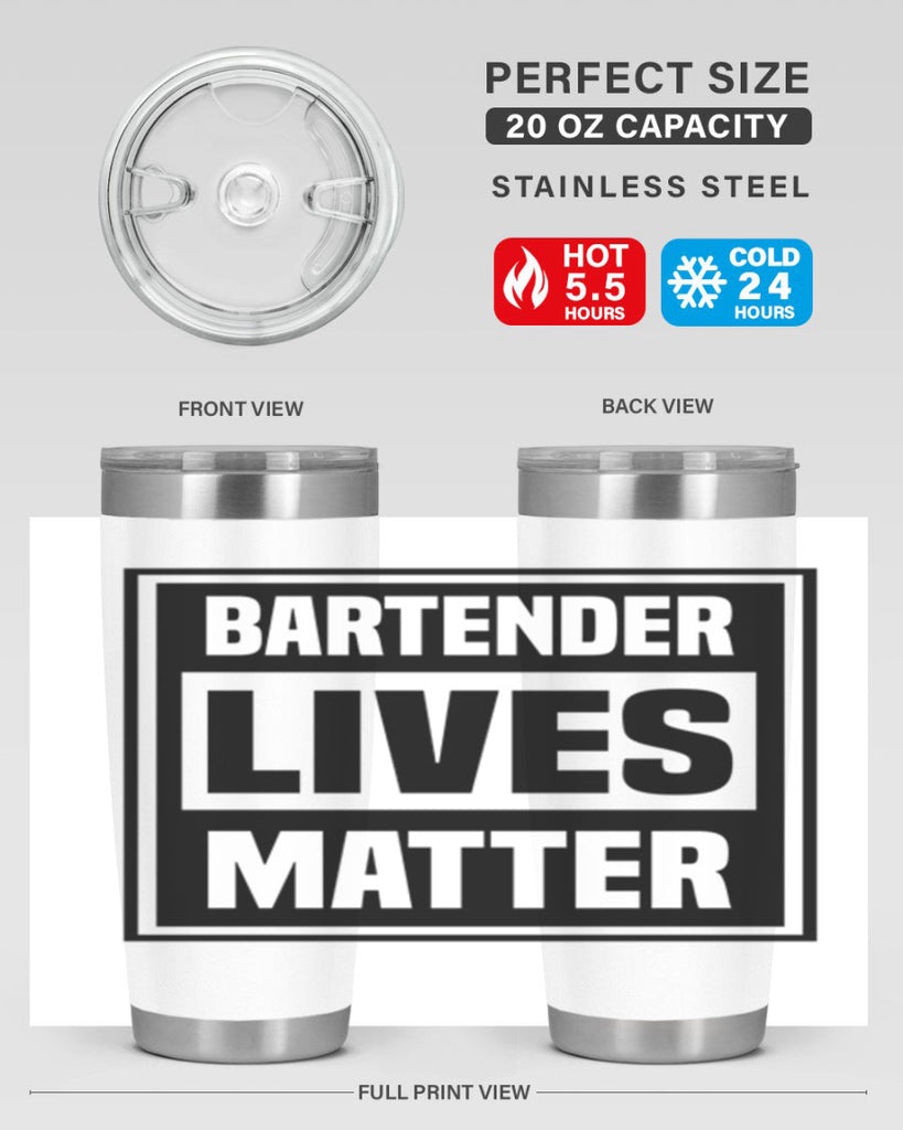 BARTENDER Style 7#- bartender- tumbler