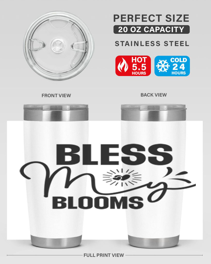 Bless My Blooms 42#- spring- Tumbler