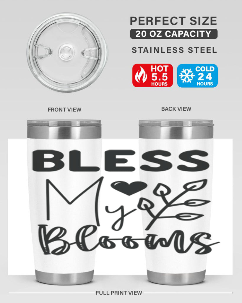 Bless My Blooms 44#- spring- Tumbler