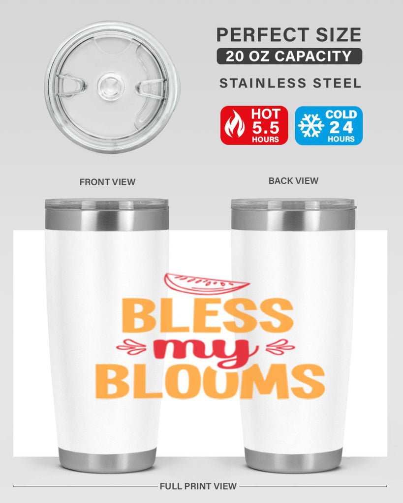 Bless my blooms 41#- spring- Tumbler