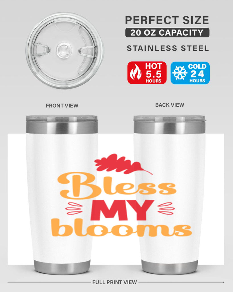 Bless my blooms 43#- spring- Tumbler