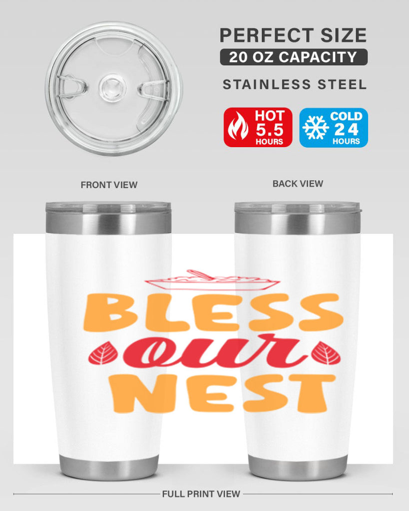 Bless our nest 54#- spring- Tumbler