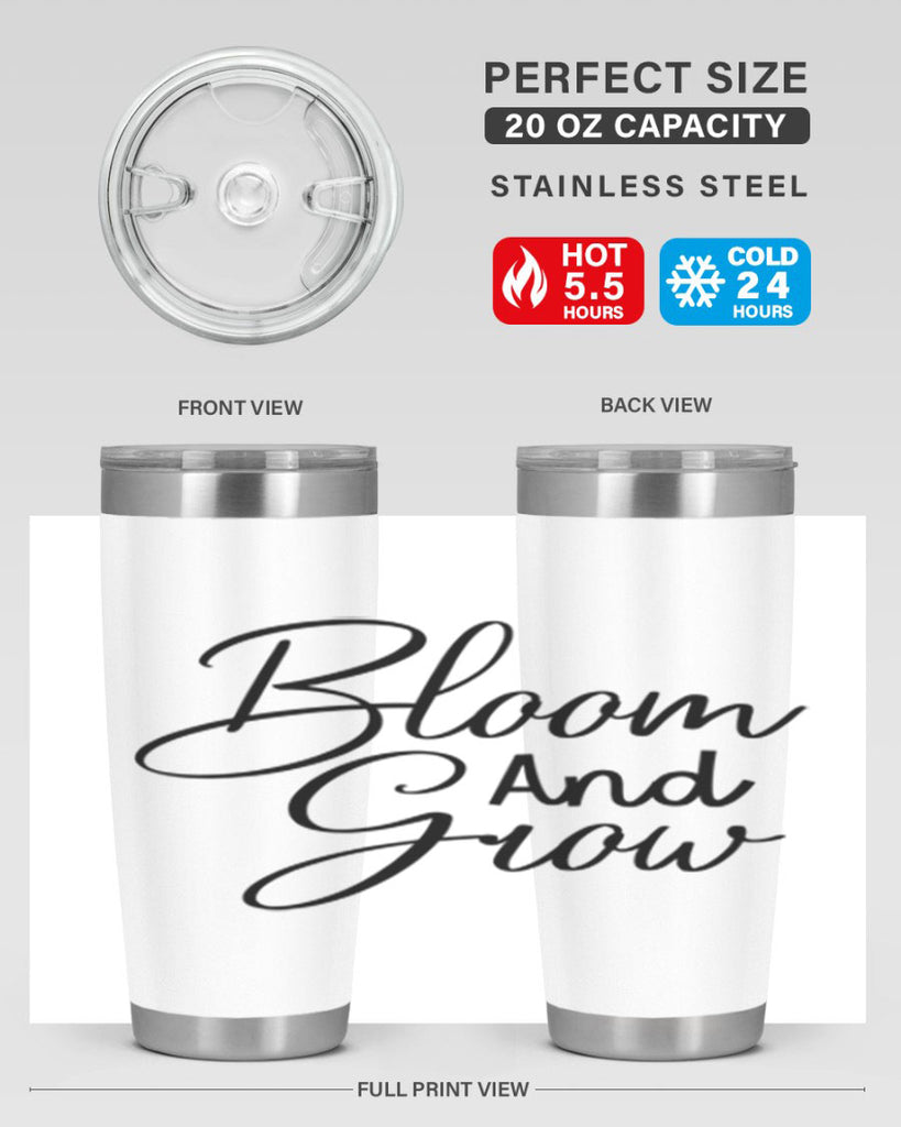 Bloom and grow  83#- spring- Tumbler
