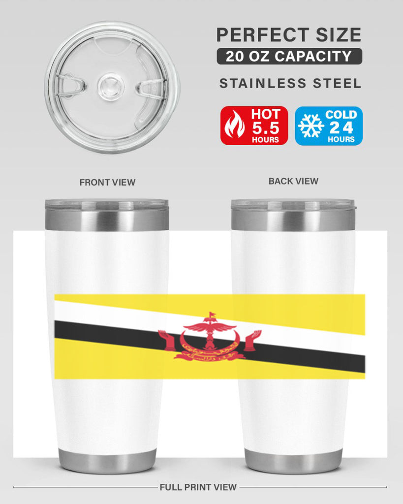 Brunei 173#- world flags- Tumbler