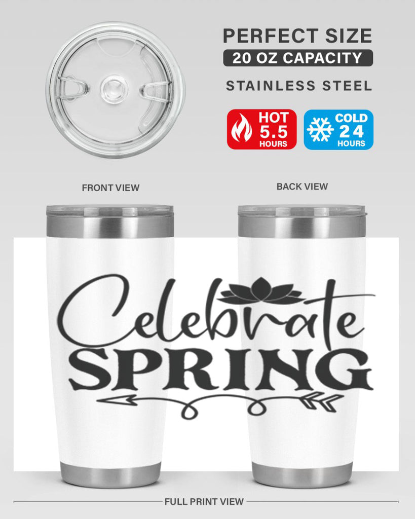 Celebrate spring 2#- spring- Tumbler