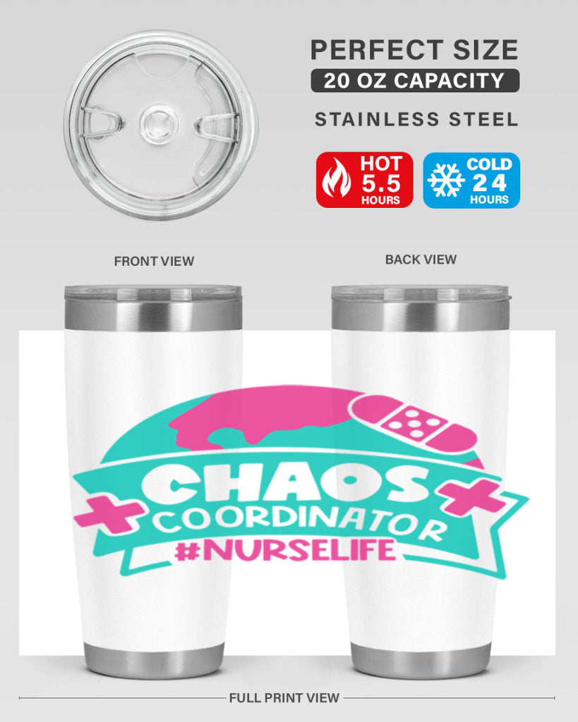 Chaos Coordinator Nurselife Style Style 213#- nurse- tumbler
